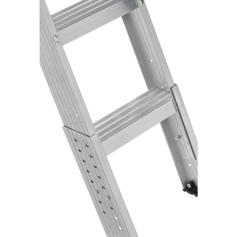 Aluminum Attic Ladder, 7 ft. 8 in. to 10 ft. 3 in., 25.5 in. x 54 in., 375 lbs. Maximum Load Capacity J552778
