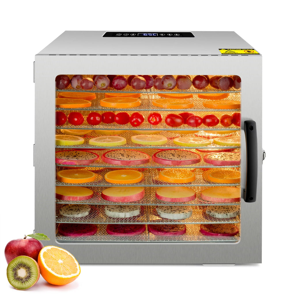 10 Tray Stainless Steel Food Dehydrator J767609