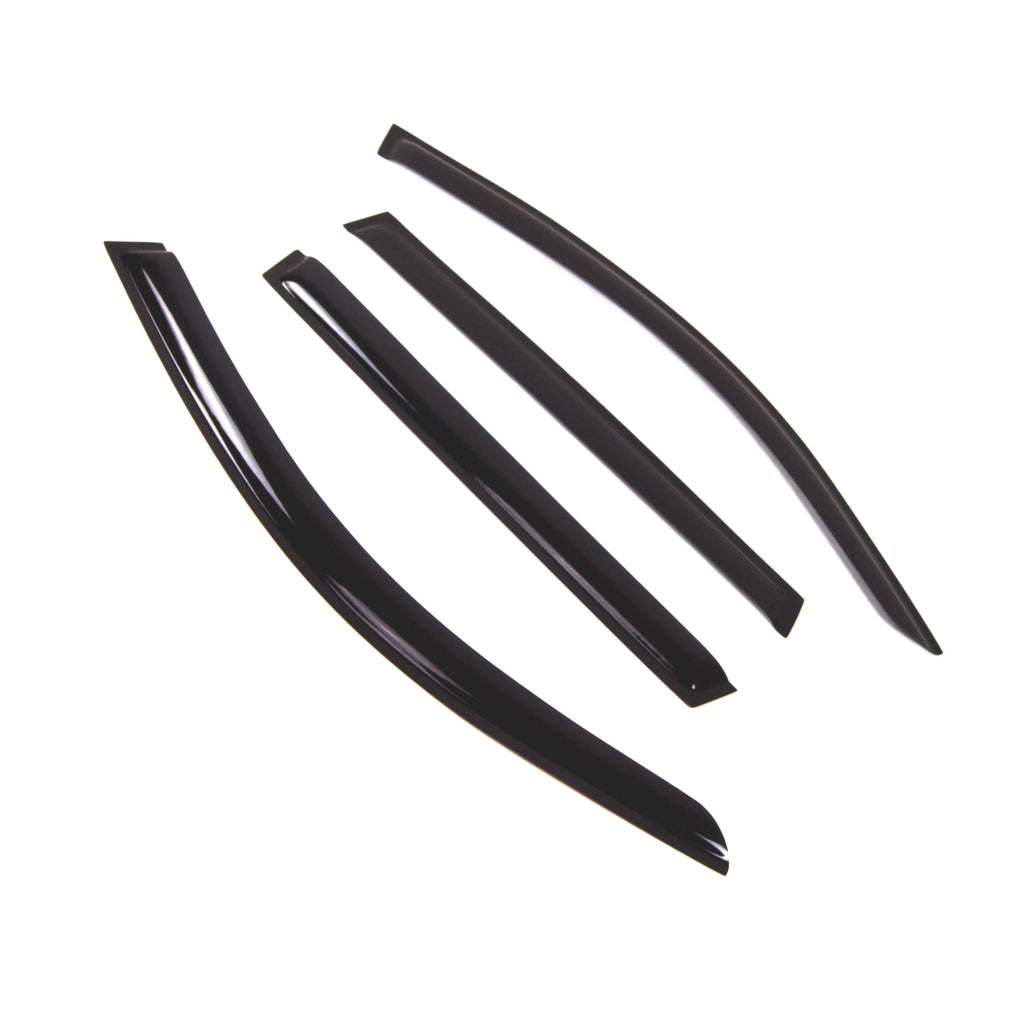 Smoke Tinted 4 Pcs Window Visor Deflector C536