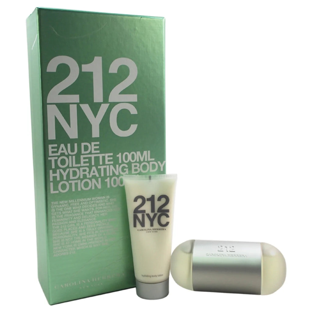 2 Pc Gift Set 3.4oz EDT Spray 3.4oz Hydrating Body Lotion U9764