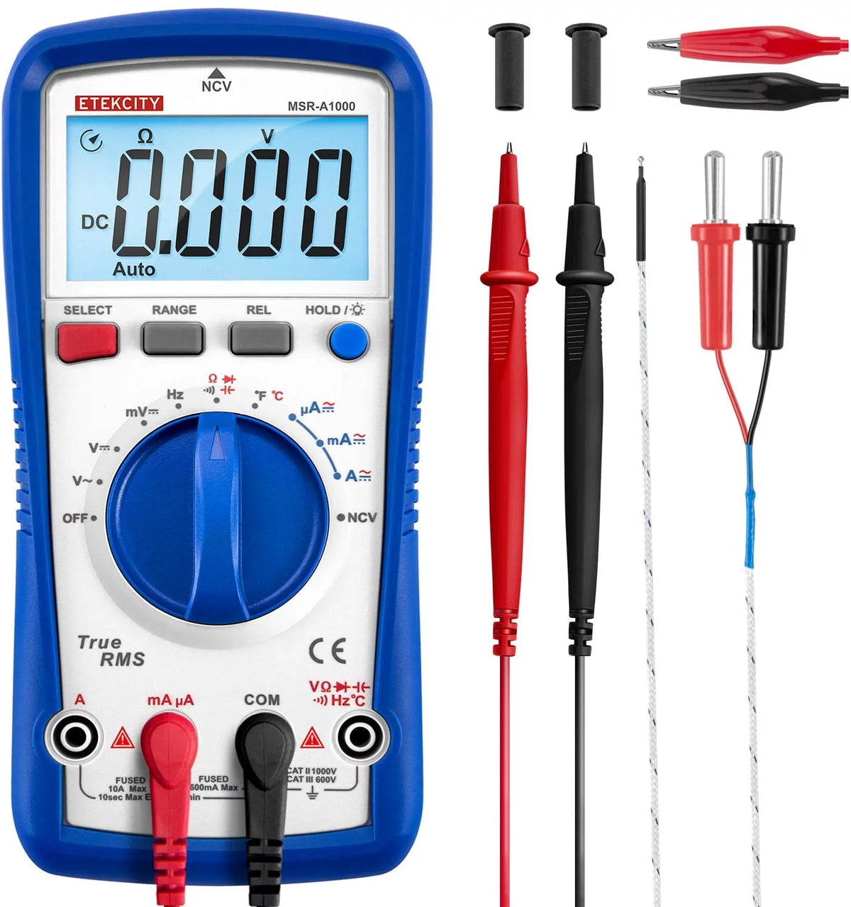 6000 Counts Digital Multimeter U6682