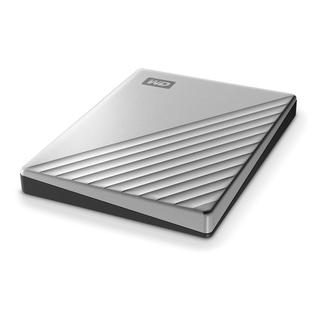 2TB Portable External Hard Drive Silver B73132