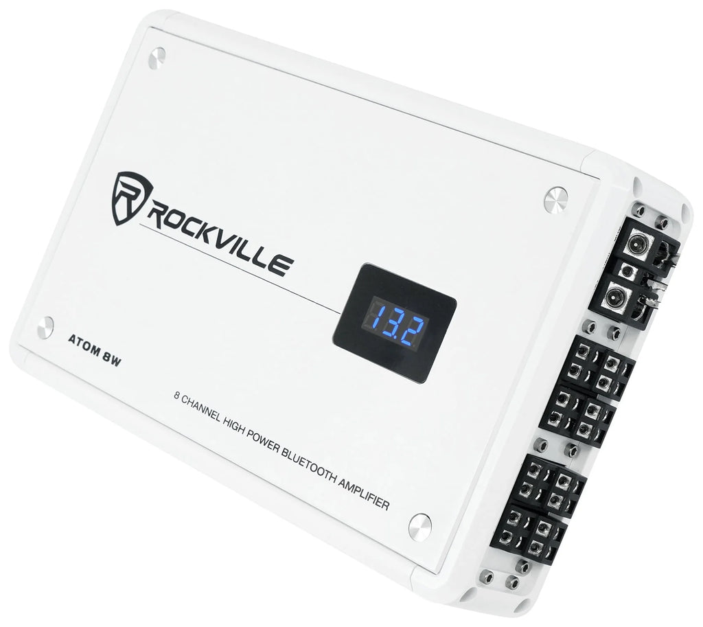 8 Channel 3500 Watt Marine Amplifier with Bluetooth W145943