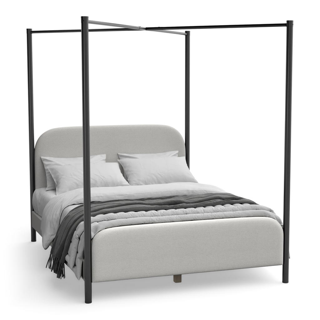 Queen Metal Canopy Bed C3459