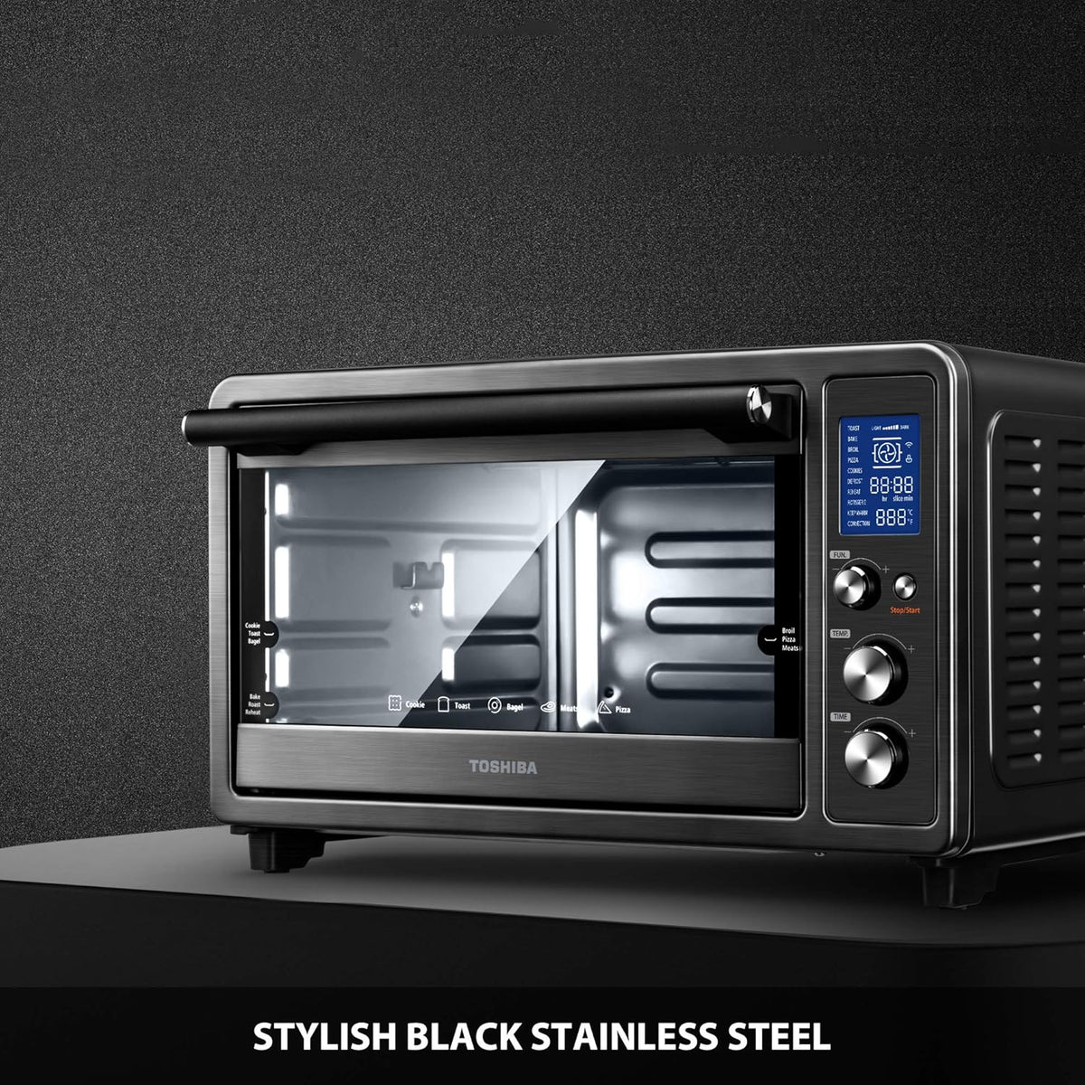 6-slice 12-inch Digital Toaster Oven with 1700W C62588