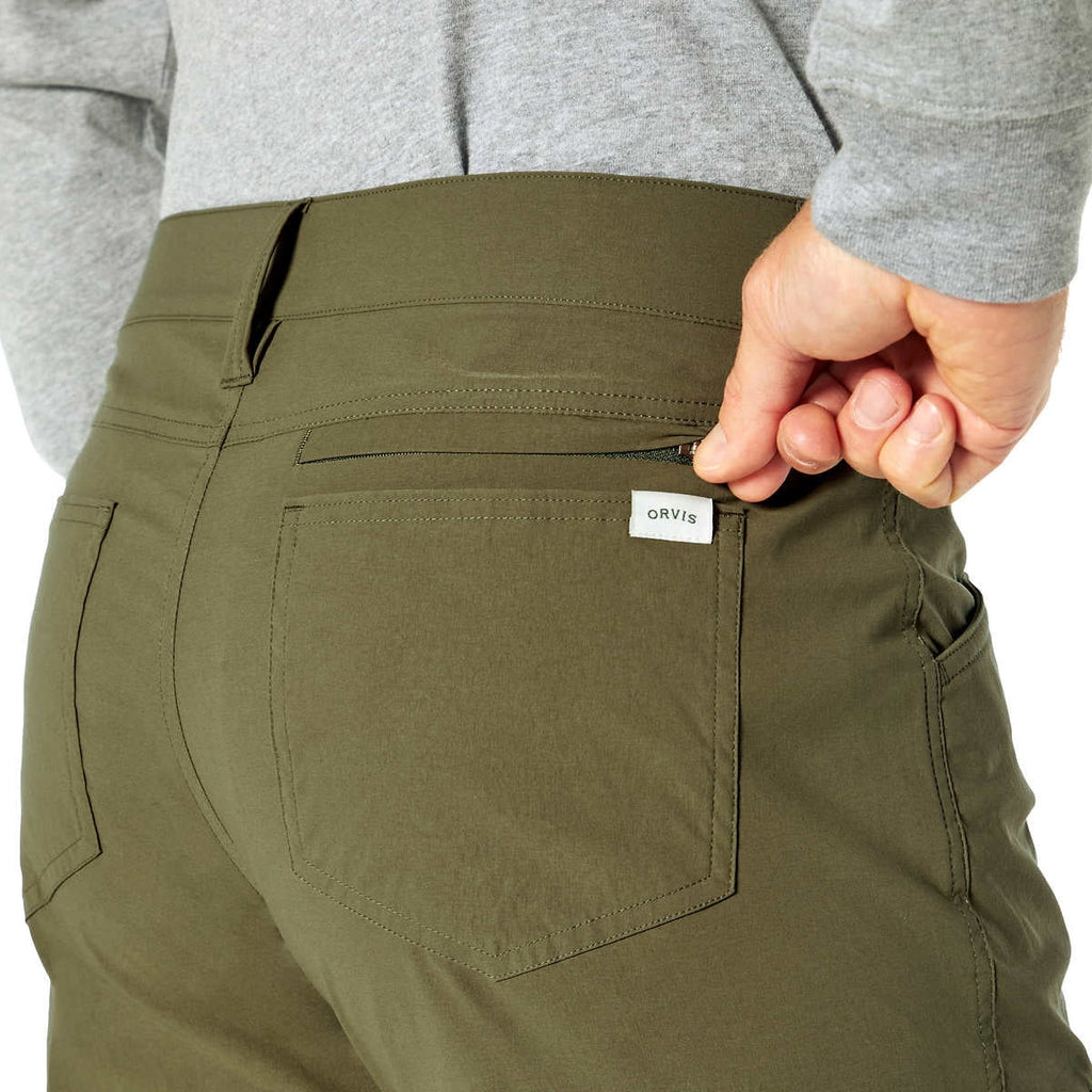 Lightweight 6 Pocket Tech Pant (Olive Night, 34x32) W471