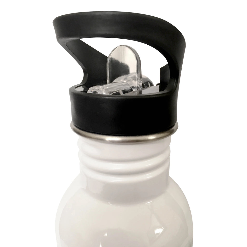 Straw Water Bottle, 21-ounce O454086
