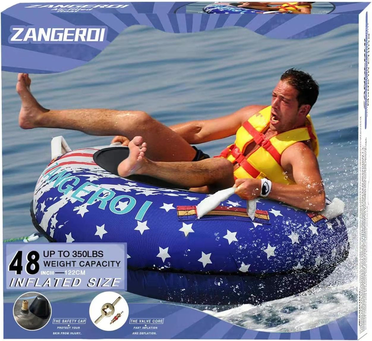 2 Person Towable Tube for Boating T93191