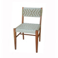 Gray and Brown Weaving Chair Y404