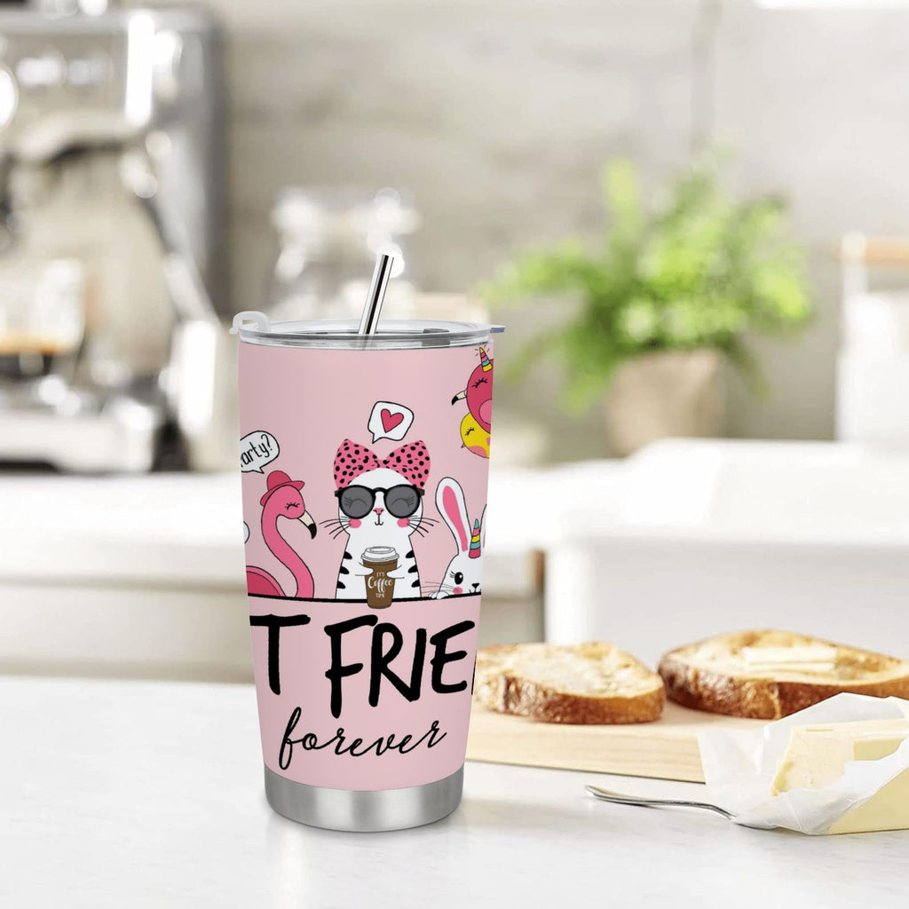 304 Stainless Steel Insulated Travel Mug with Lid Y409