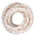 White Twisted Poly Dacron Rope 3/8 in 600 ft L9589