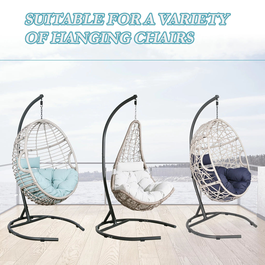 Egg Chair Stand Hanging Hammock Swing Chair C-Stand V64449