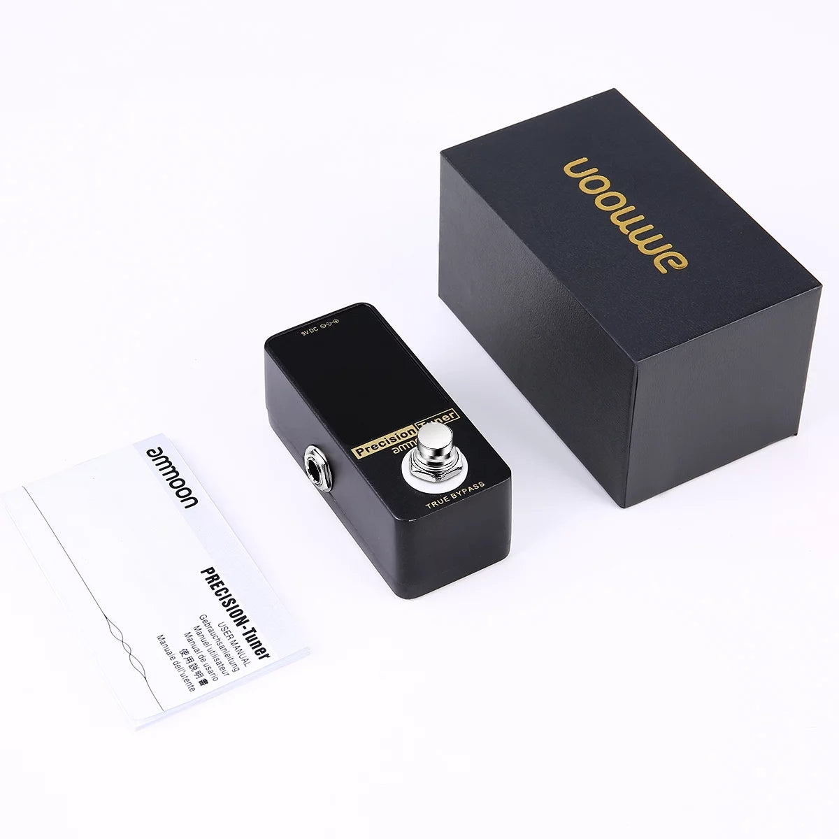 Metal Shell Tuner Pedal Led Display Precision Bypass Bass Tuner L69308
