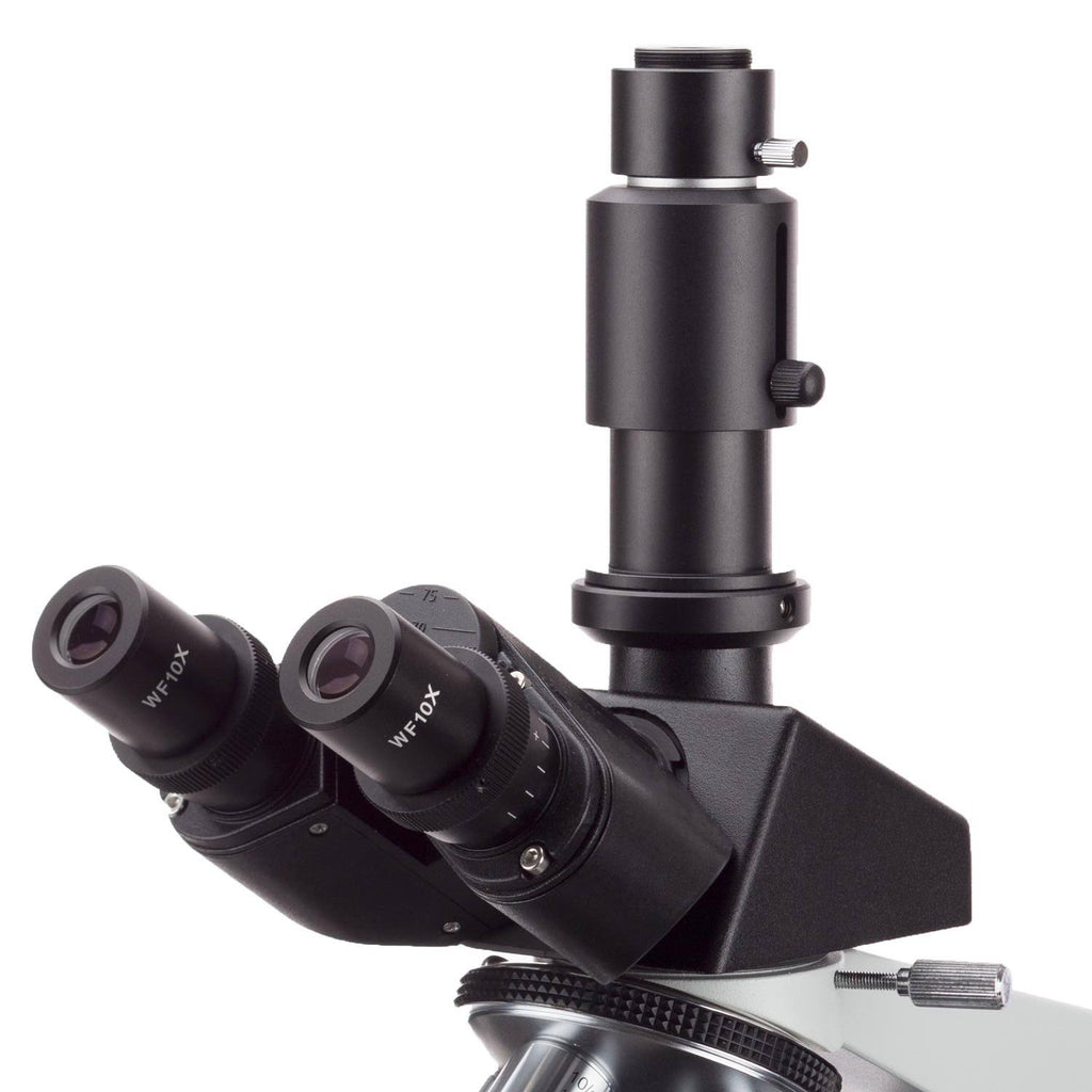 Trinocular Biological Compound Microscope with Plan Objectives and 14MP USB Digital Camera Z631374