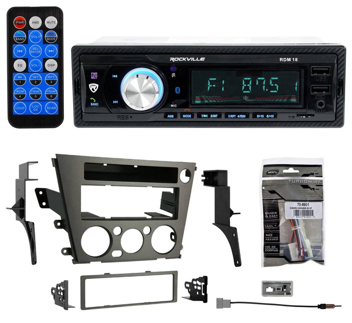 Subaru Outback Digital Media Bluetooth AM FM MP3 USB SD Receiver Radio F42711