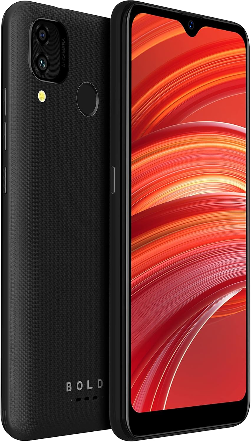 Black 6.1” HD+ Infinity Display 32 GB Dual 13MP Camera Unlocked Phone Pack of 2 X155127
