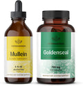 Mullein Leaf Extract and Goldenseal Capsules Kit I47149
