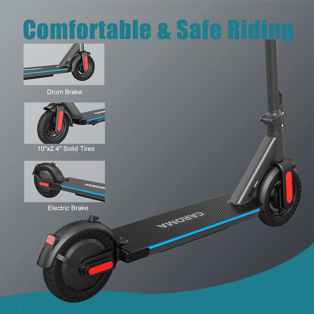 Electric Scooter for Adults, 20 Mph, 25 Miles Range, 500W Foldable W689