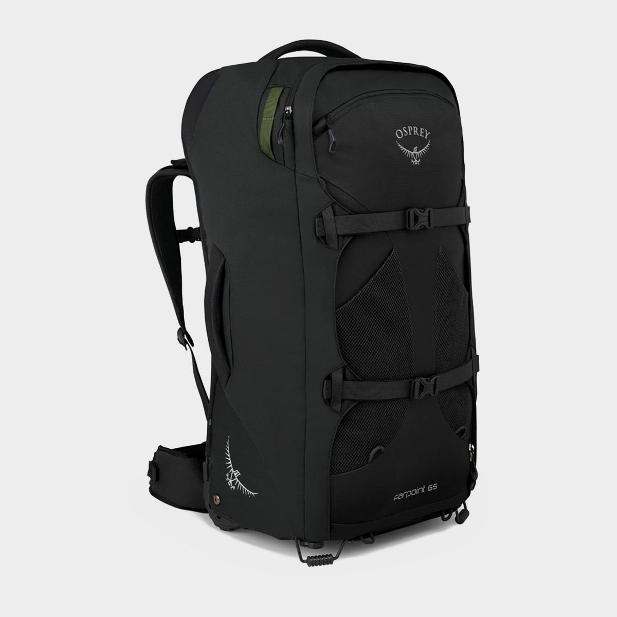 Black Wheeled Travel Pack L401696