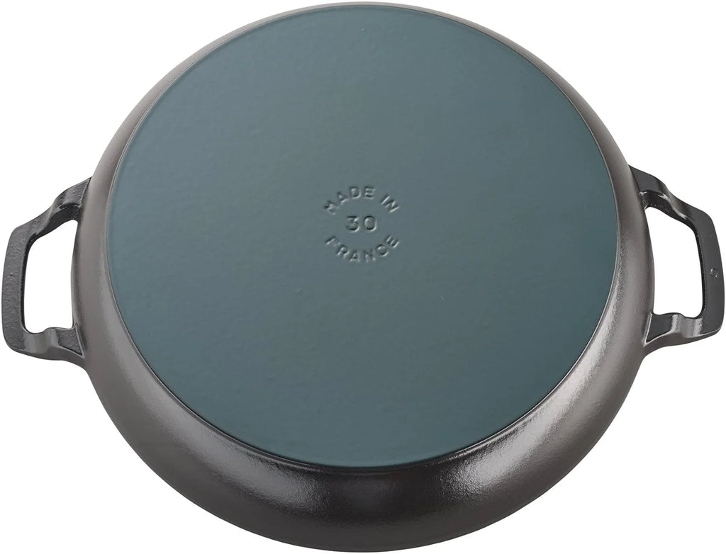 Braiser With Glass Lid, 3.5-Qt, Matte Black J6966