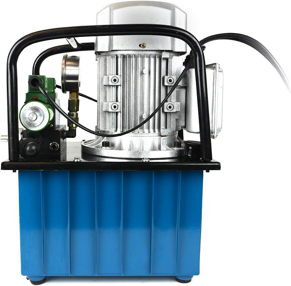 Electric Hydraulic Pump Power Pack Unit 2 Stage Double Acting 110v 10k psi 488 Cubic in Capacity S863224