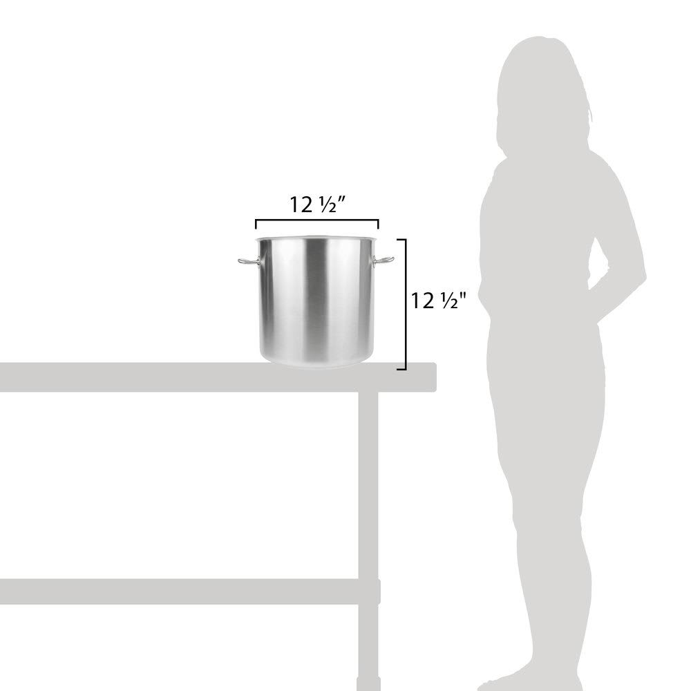 Stainless Steel 27 qt. Stock Pot A207