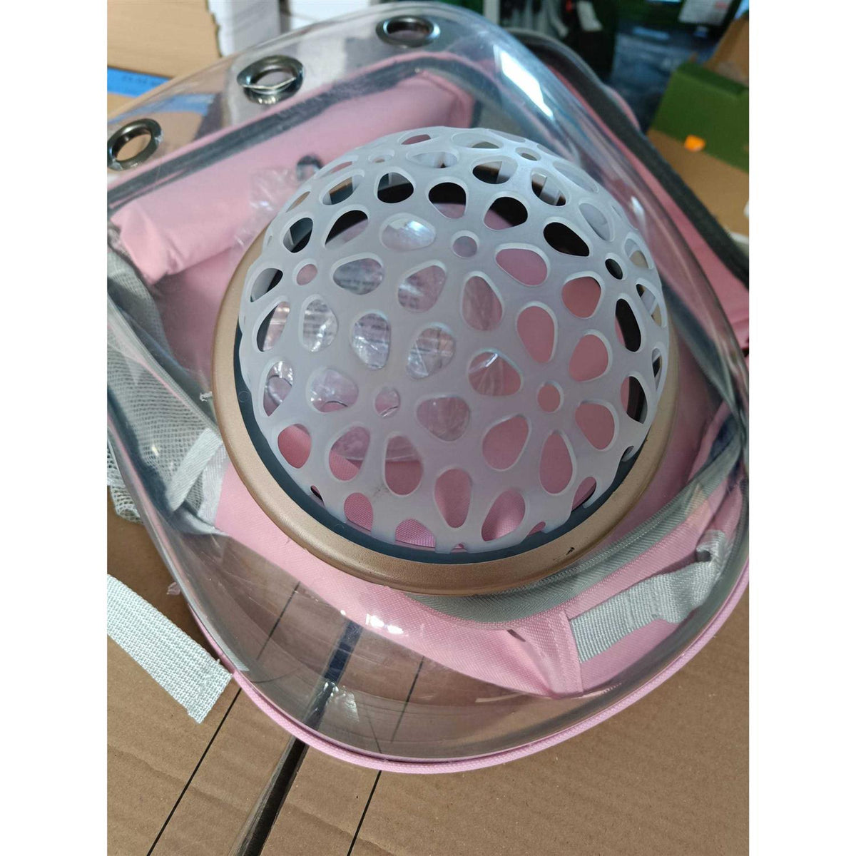 Pet Space Capsule Backpack Cat Puppy Dog Carrier V3580