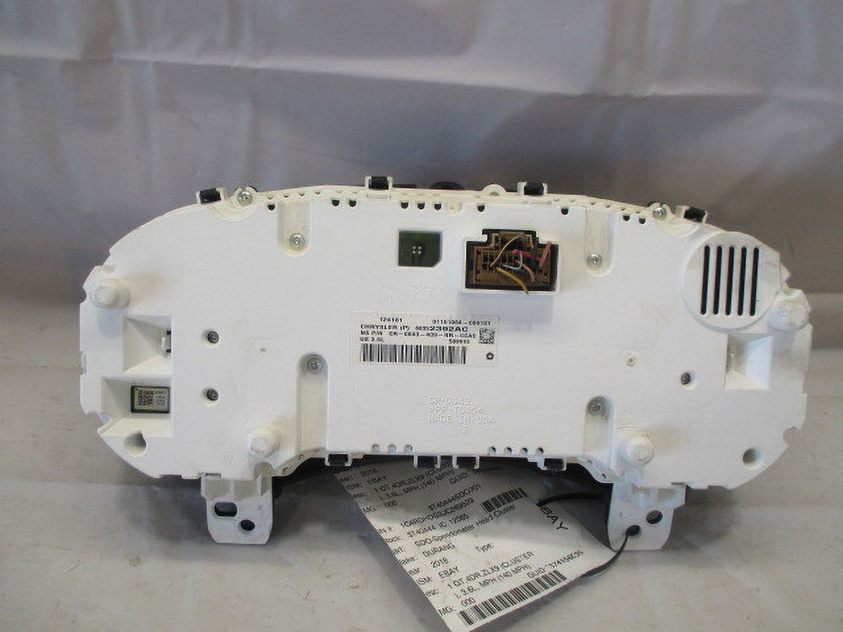 Pre-Owned 2018 Dodge Durango Speedometer Speedo Cluster 105K OEM V60789