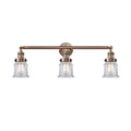 3 Light Bath Vanity Light Antique Copper C398