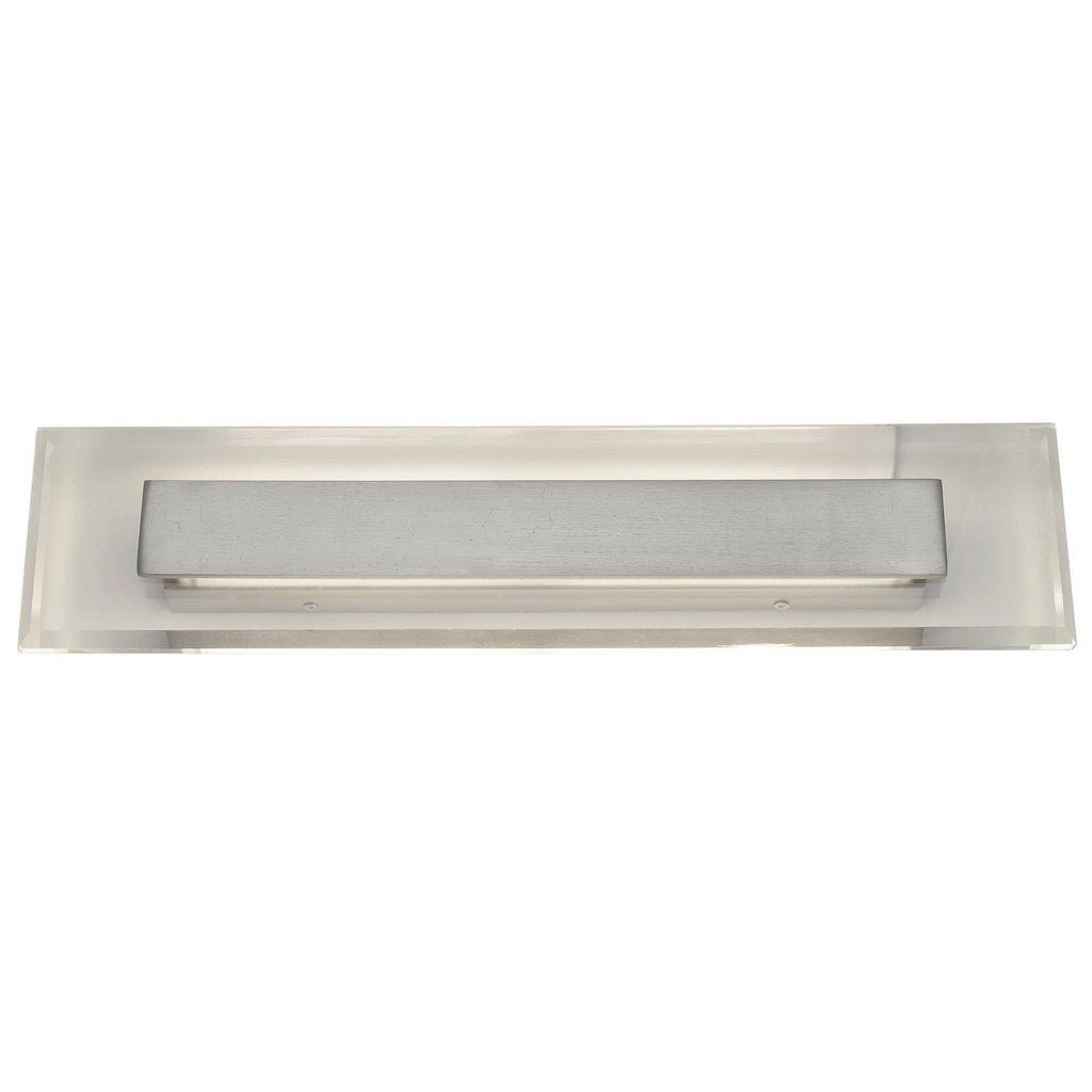 Large LED Bath Fixture, Satin Nickel C4075