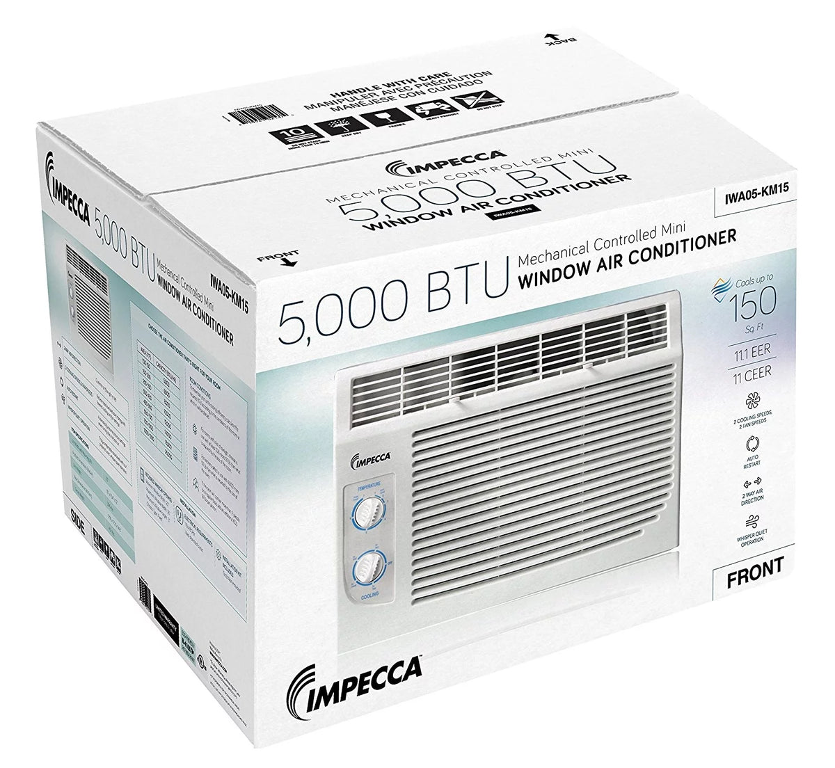 5,000 BTU Mini Window Air Conditioner N96800