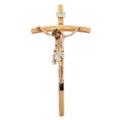 Large Wooden Crucifix with Resin Corpus, 24 inches A122