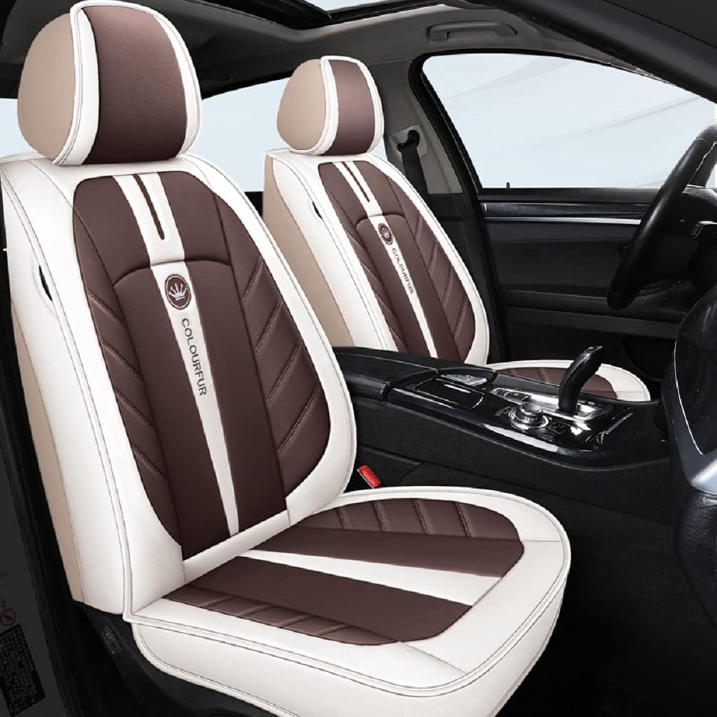 PU Breathable Leather Car Seat Cover 5-Seater G699