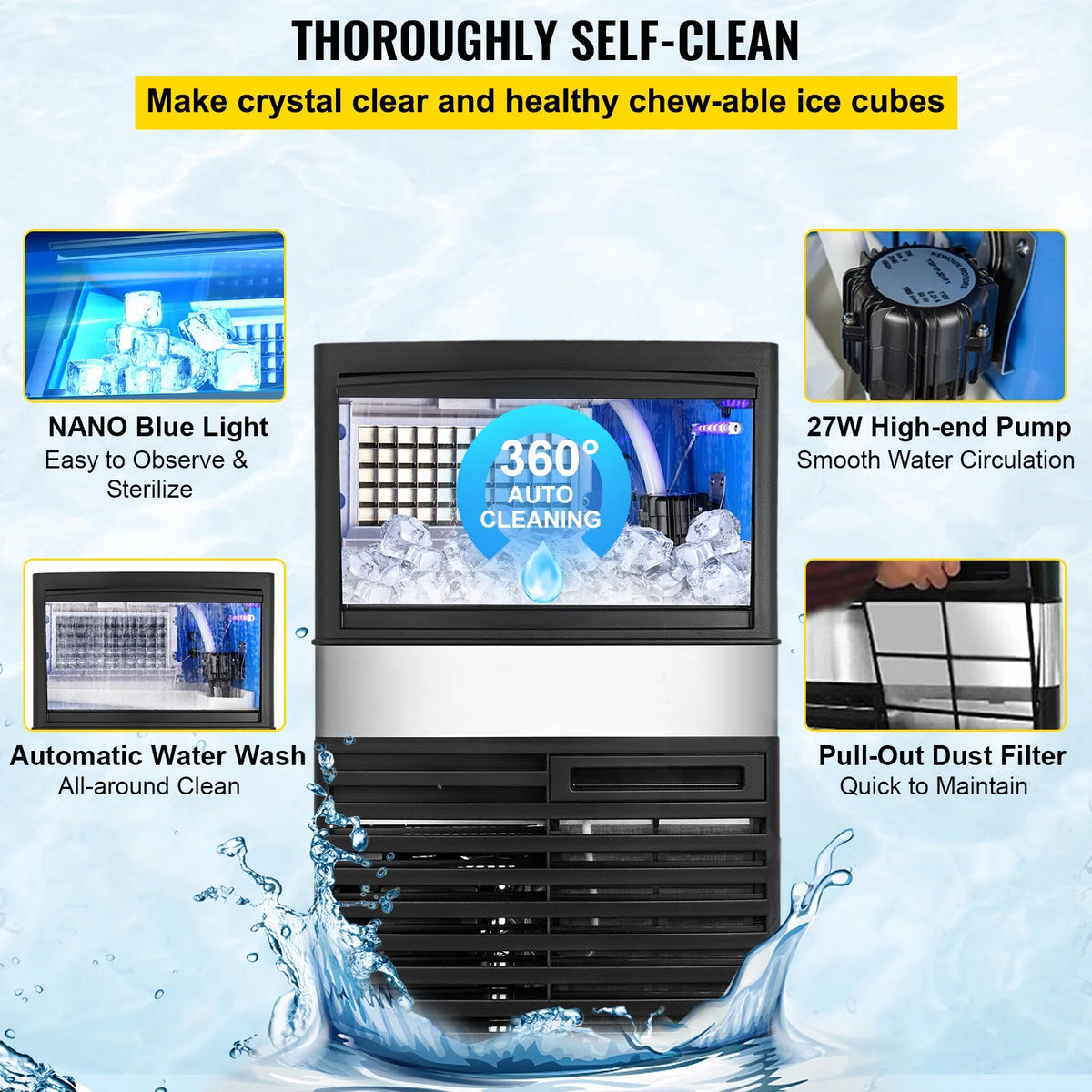 110V Commercial Ice Maker F331239