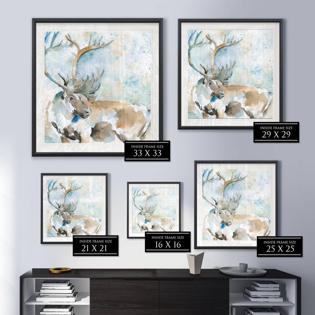 Framed Giclee Print 38x38 T157