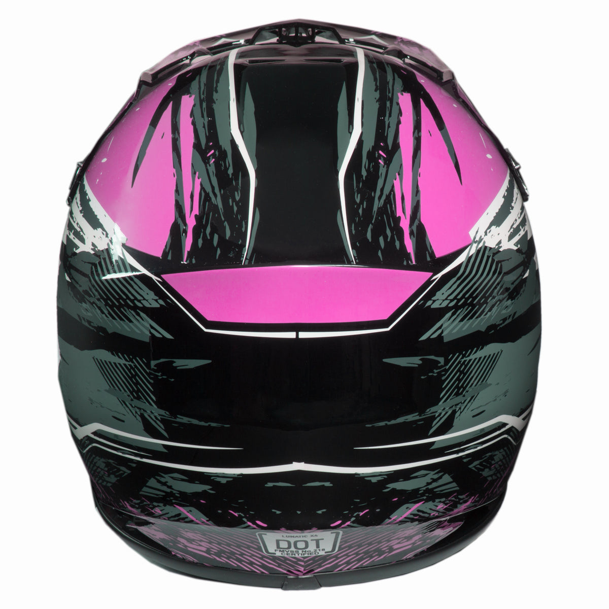Youth MX/ATV Helmet DOT Approved - Pink B35075