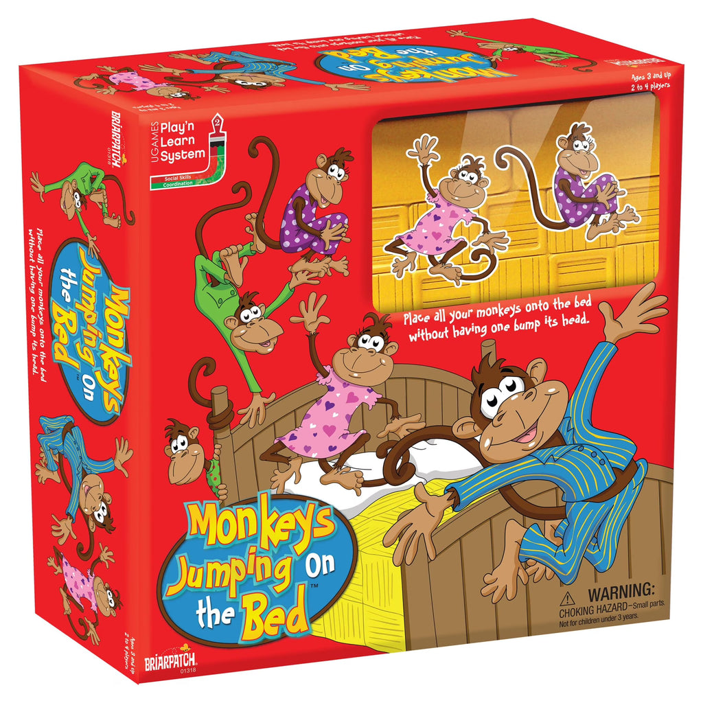 Monkeys Jumping on the Bed Game, Ages 3+ X891