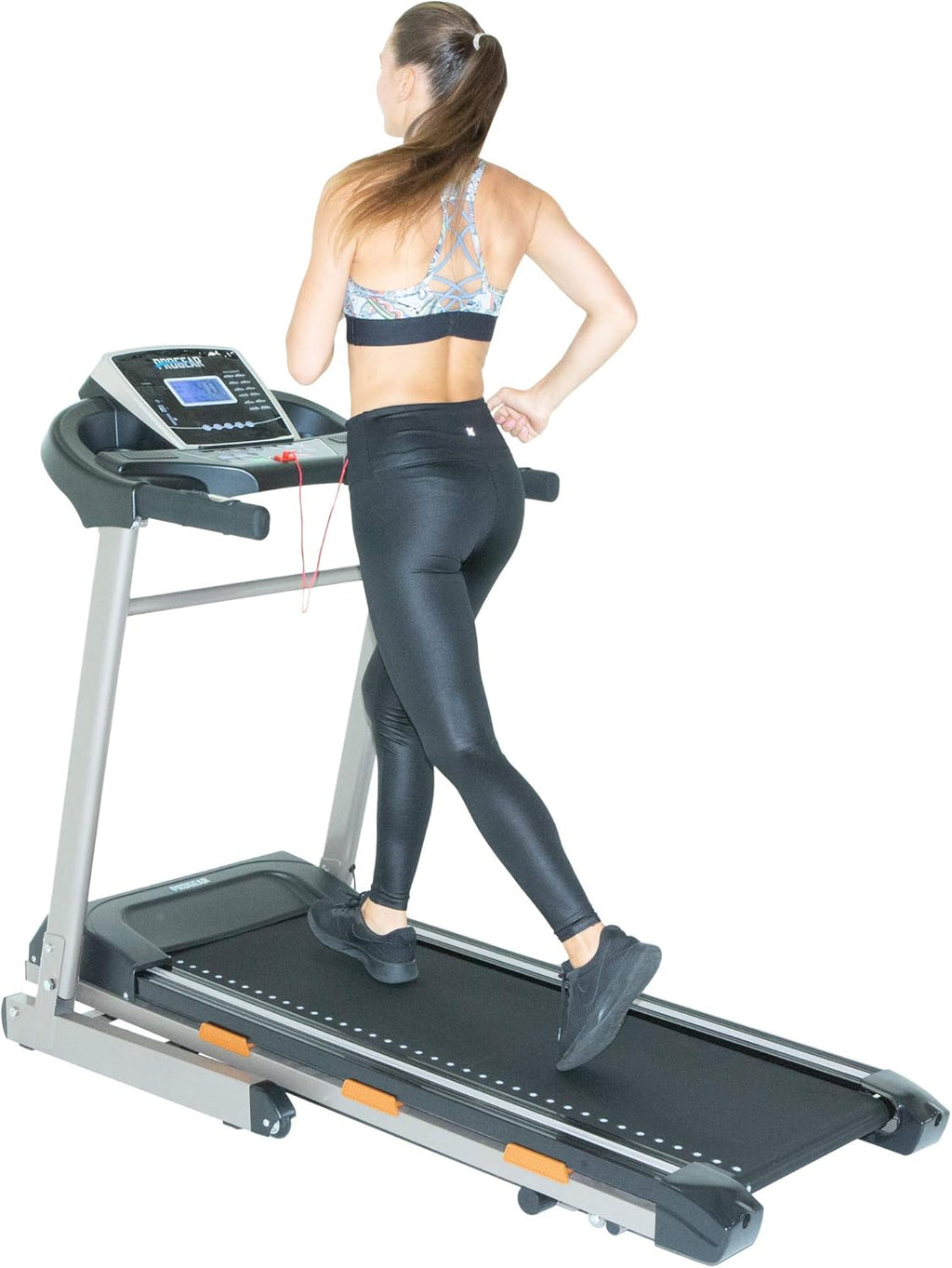 Black Electric Treadmill L2384