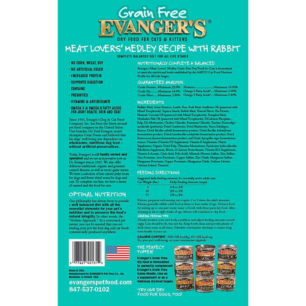 Grain Free Rabbit Dry Cat Food I980692