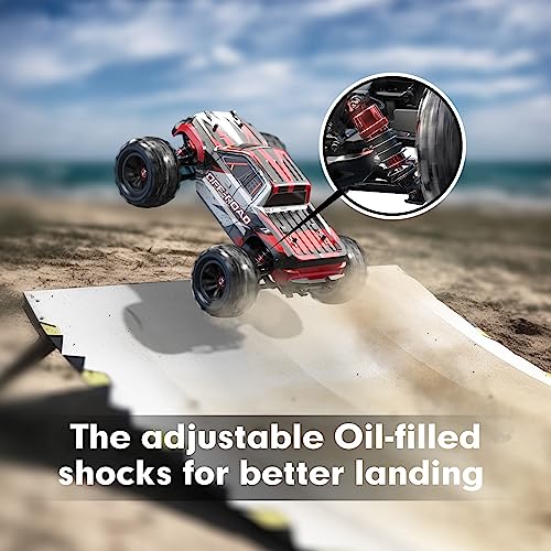 1/16 4X4 RC Offroad Truck RTR 38 Km/h with 2 1500 mAh Batteries T897