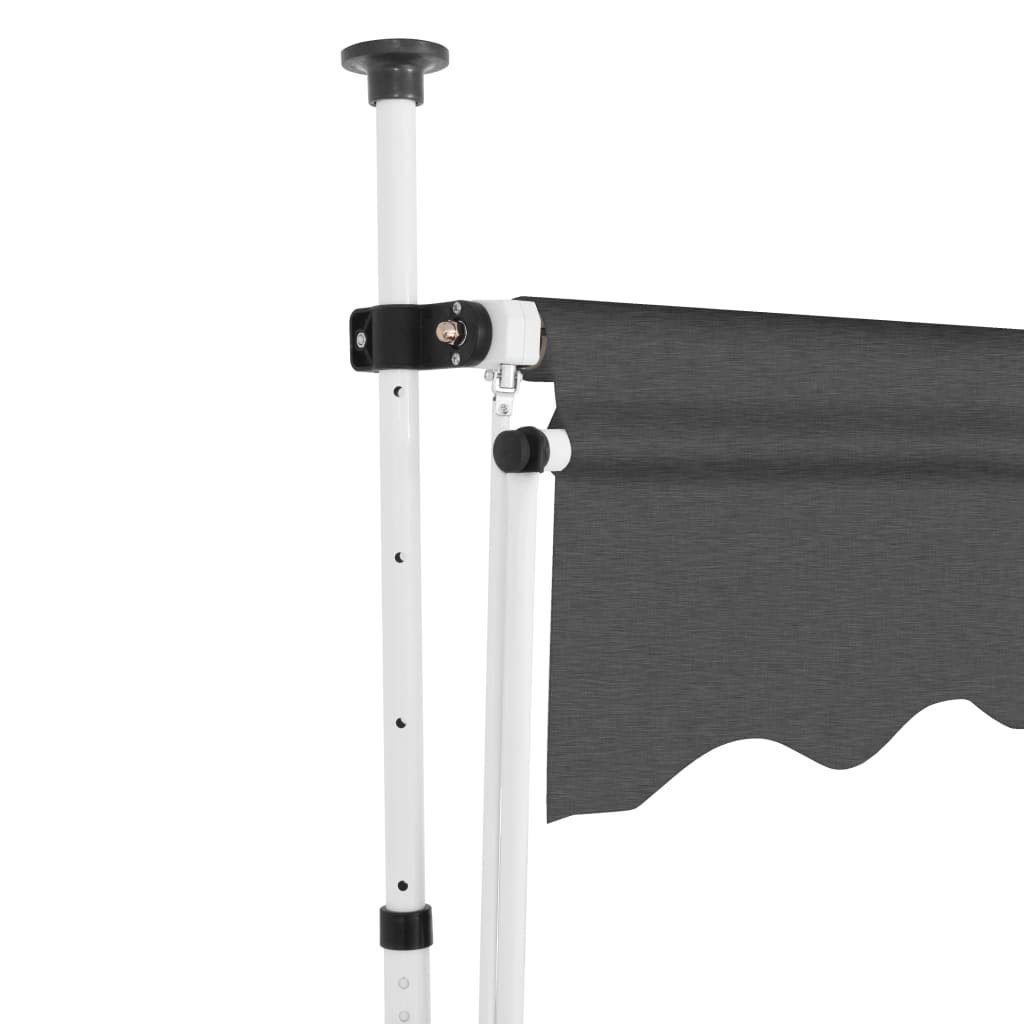 Manual Retractable Awning Anthracite F680340