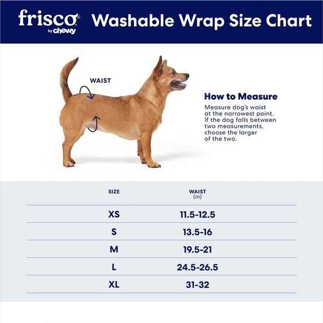 Washable Dog Diaper Male Wraps F5254