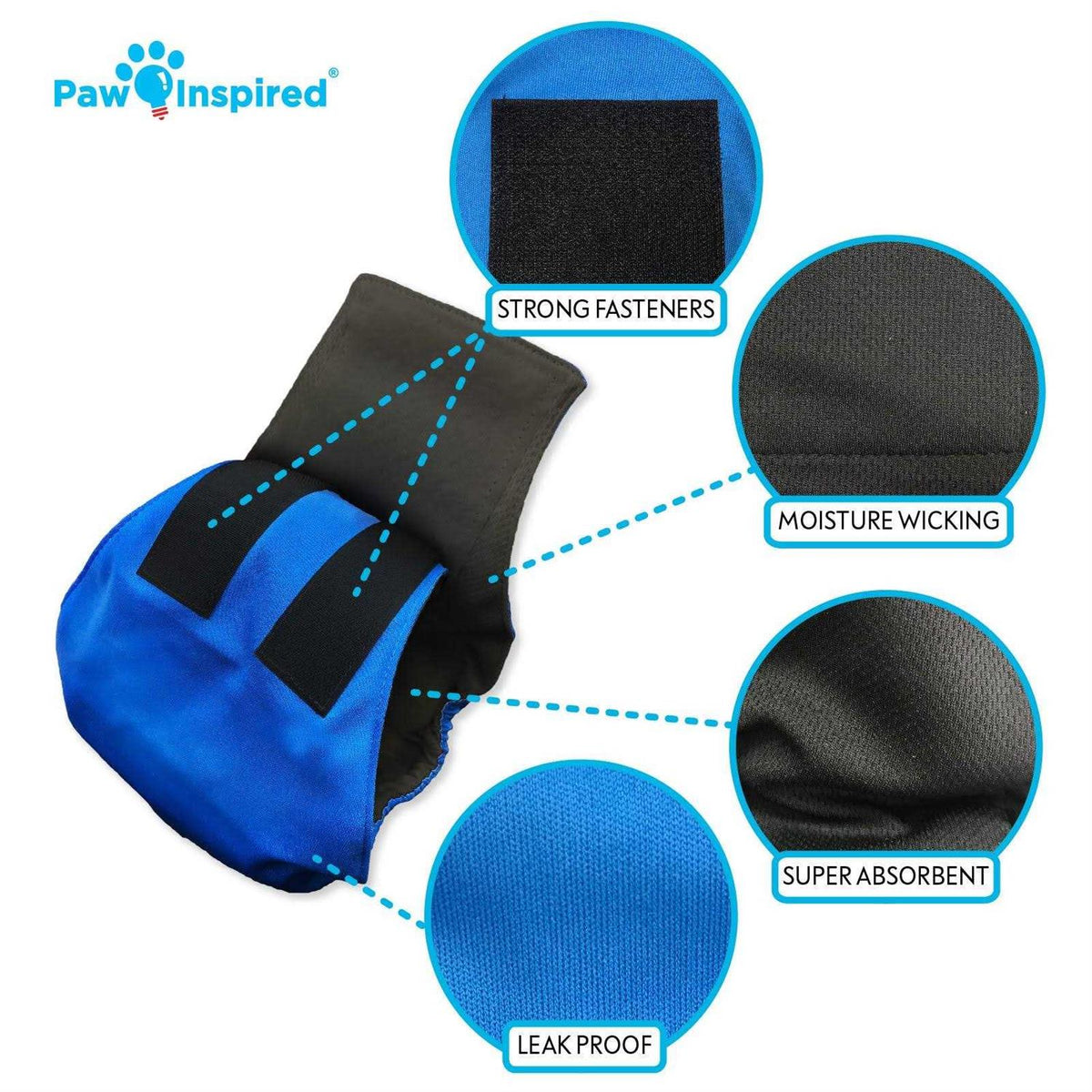 Washable Dog Belly Band F80631
