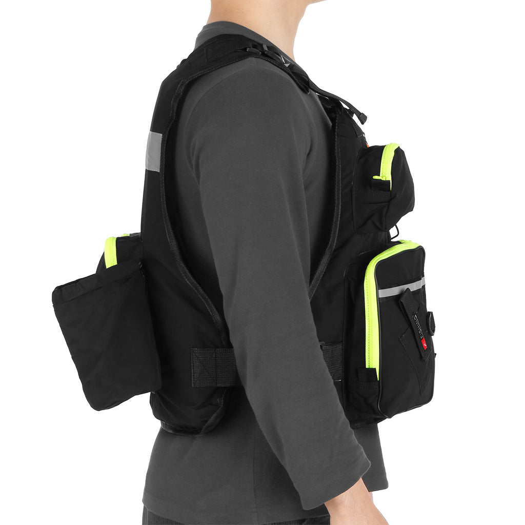 Fly Fishing Jacket Vest with Water Bottle Holder Q249607