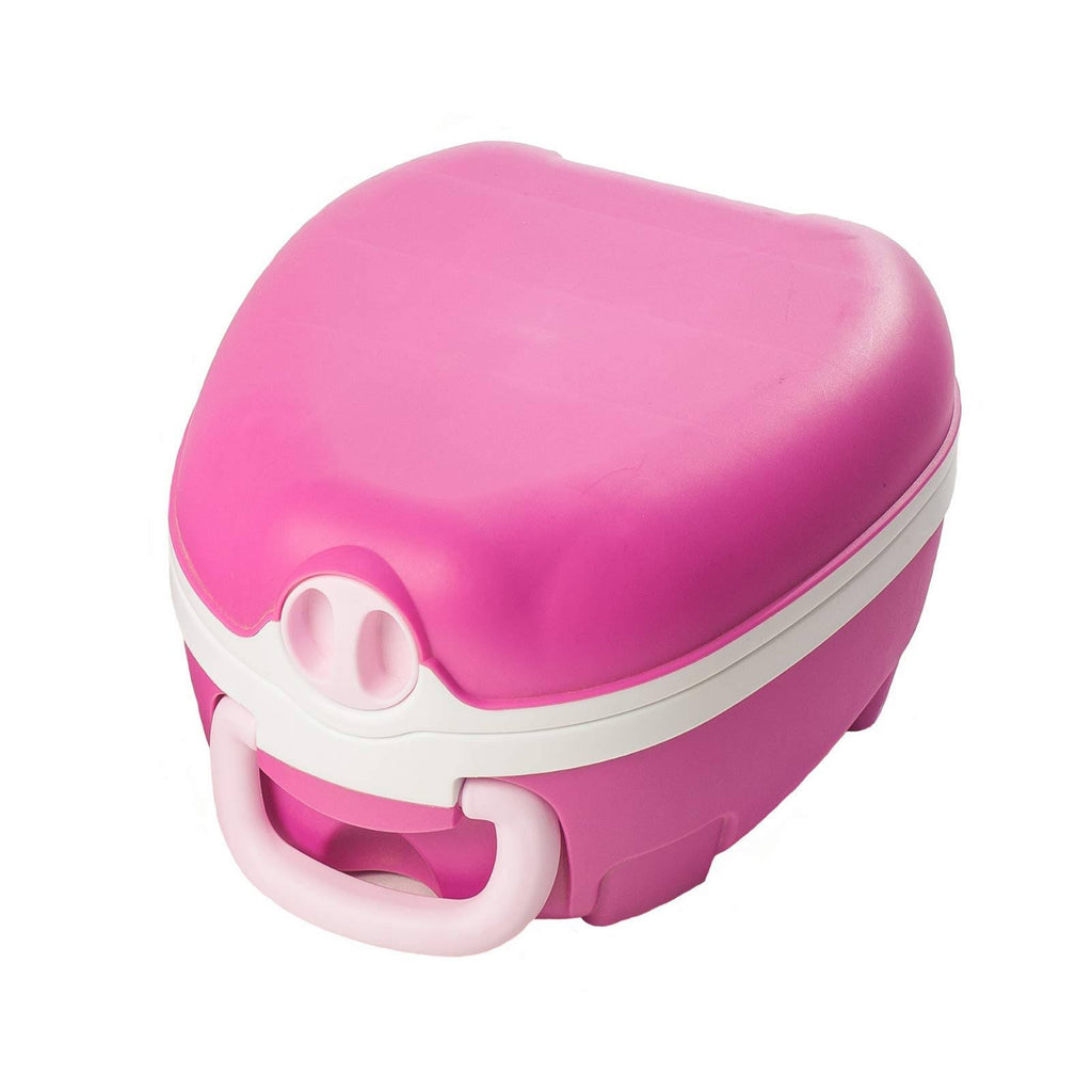 Pink Travel Potty Portable Toddler Toilet Seat U98397