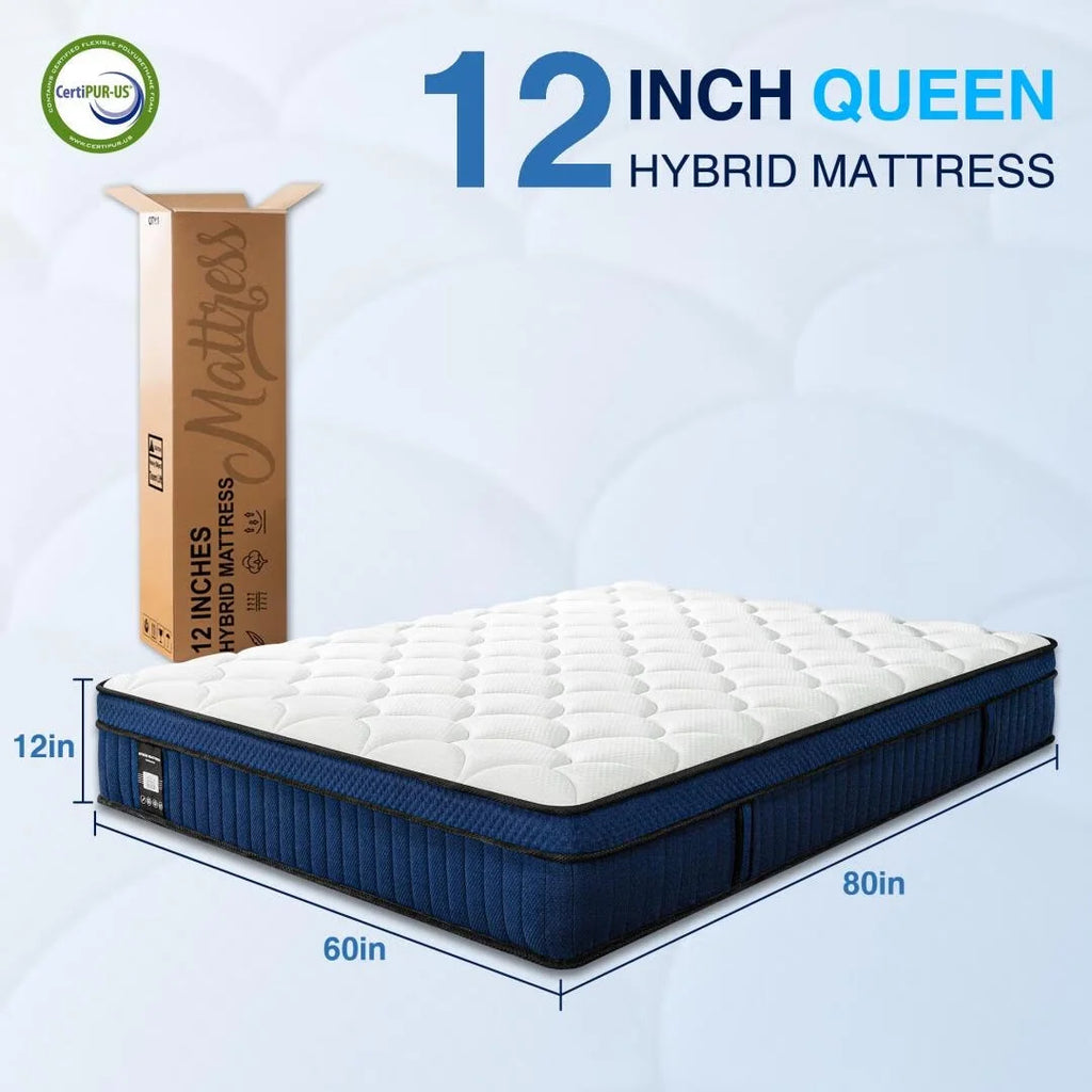 Queen Medium Hybrid Mattress N8617
