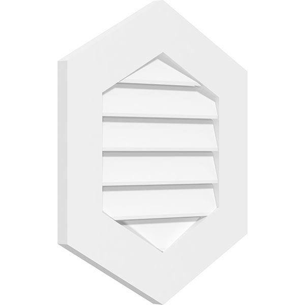 PVC Gable Vent Z214