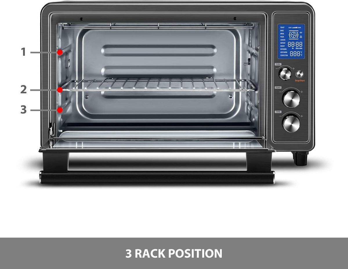 6-slice 12-inch Digital Toaster Oven with 1700W C62588