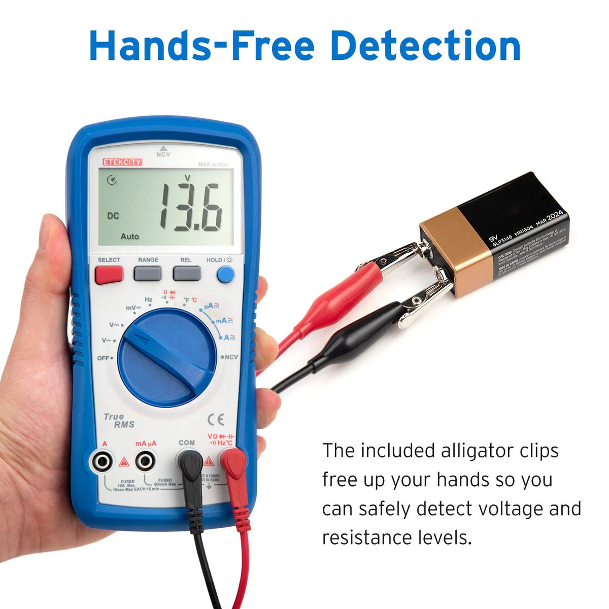 6000 Counts Digital Multimeter U6682