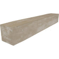 White Washed Faux Wood Fireplace Mantel B494